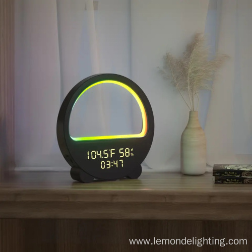 Remote Control Smart Temperature and Humidity Table Lamp